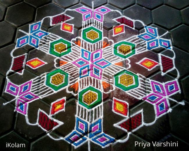 Rangoli: Pulli kolam