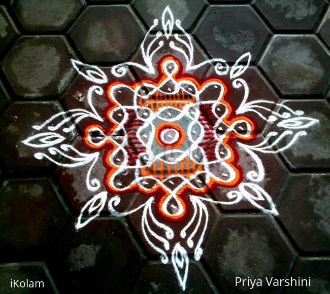 Rangoli: Dotted small one