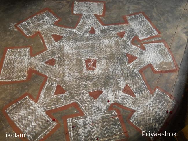 Rangoli: padi kolam