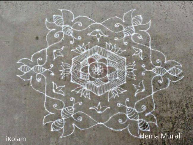 Rangoli: Margazhi day 13