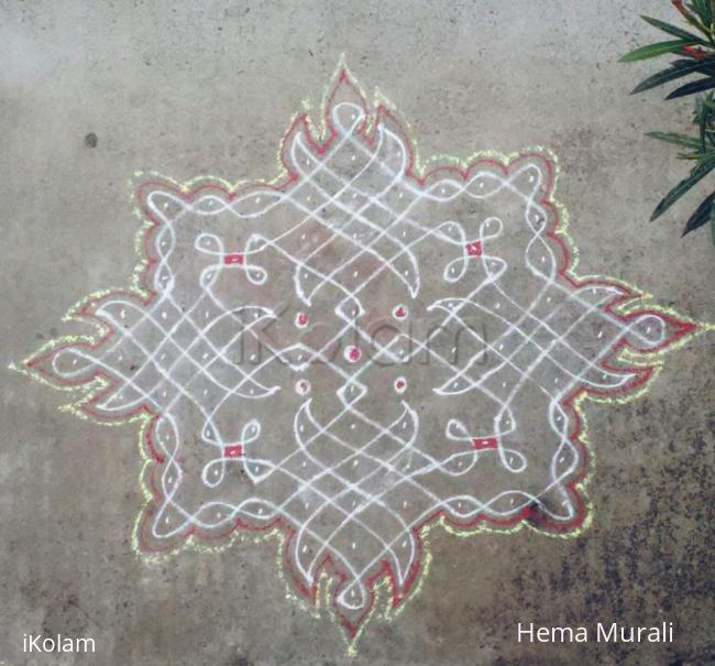 Rangoli: Margazhi day 15 - Adieu to 2015