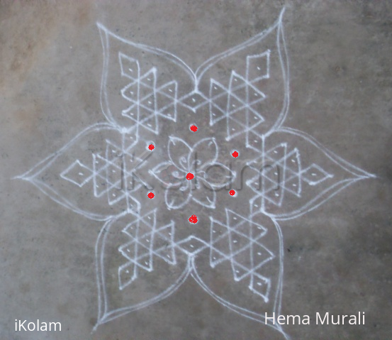 Rangoli: Star kolam