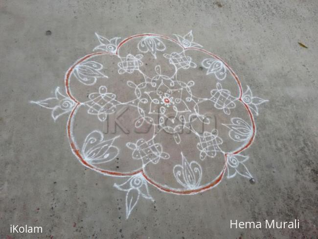 Rangoli: Margazhi day 21