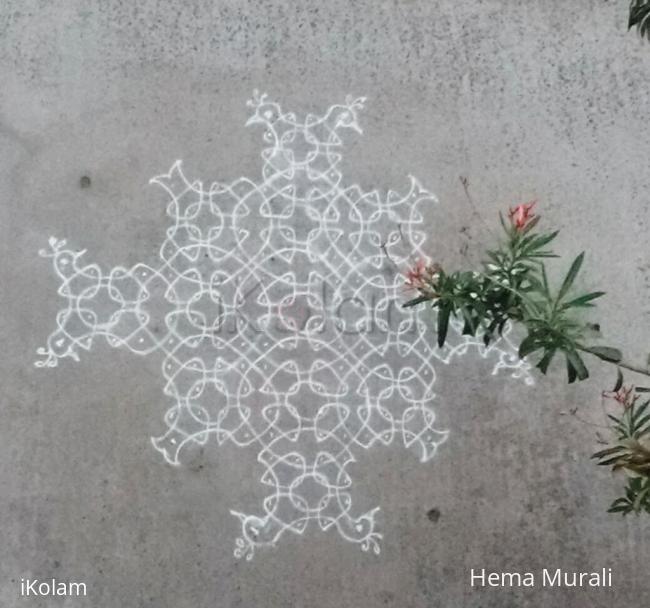 Rangoli: Margazhi day 23