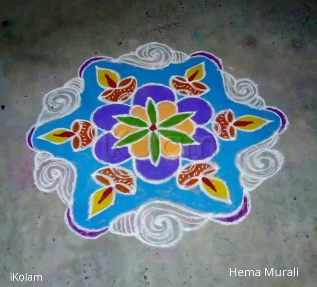 Rangoli: Margazhi day 25