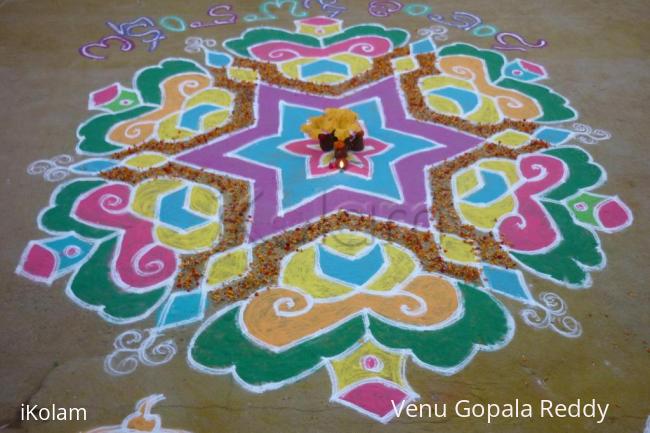 Rangoli: Sankranthi muggu