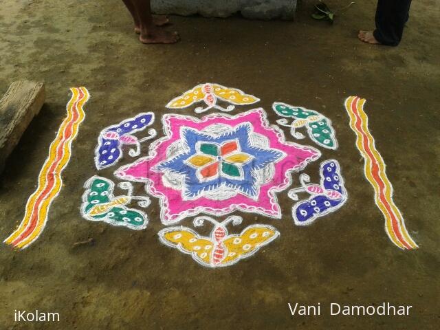 Rangoli: Colourful Butterflies