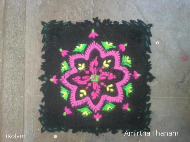 Rangoli: simple rangoli