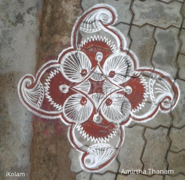 Rangoli: simple rangoli