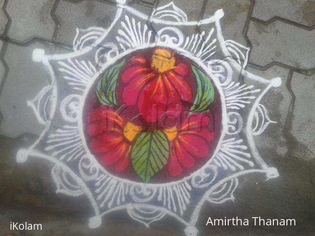 Rangoli: simple rangoli