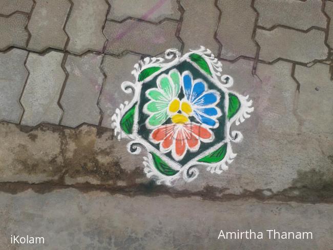 Rangoli: simple rangoli