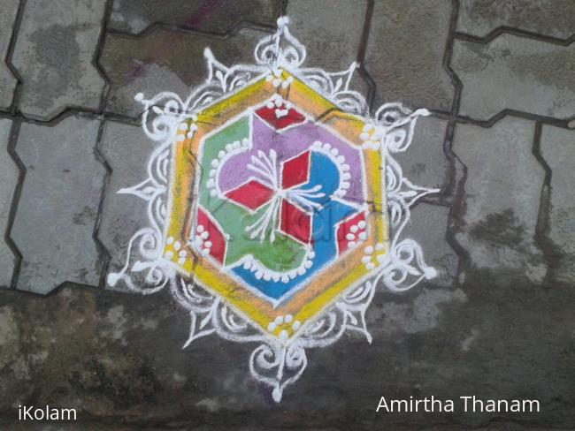 Rangoli: simple rangoli