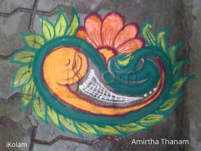 Rangoli: simple rangoli