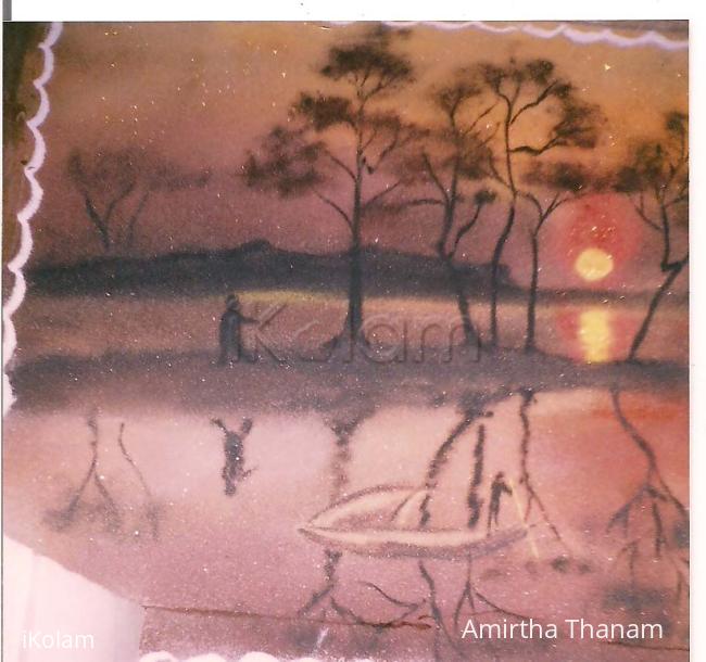 Rangoli: Sunset