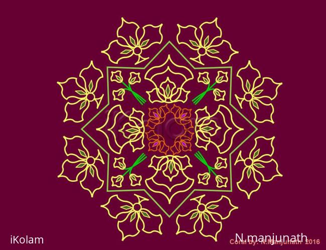 Rangoli: Kolam by power point 