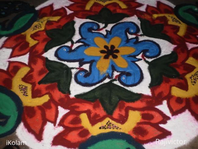 Rangoli: RAJALAKSHMI KOLANGAL