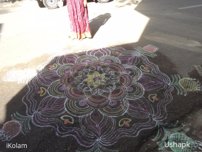 Rangoli: Free hand