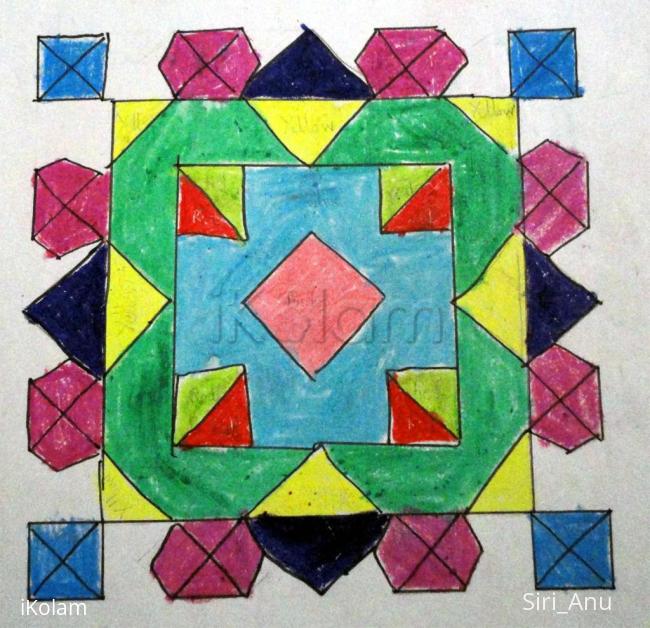 Rangoli: Rangoli from my art book