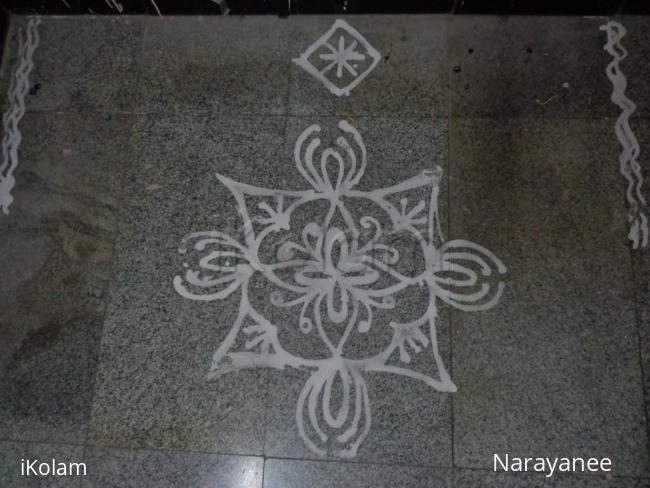 Rangoli: Free hand rangoli