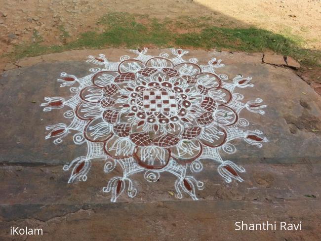 Rangoli: freehand rangoli