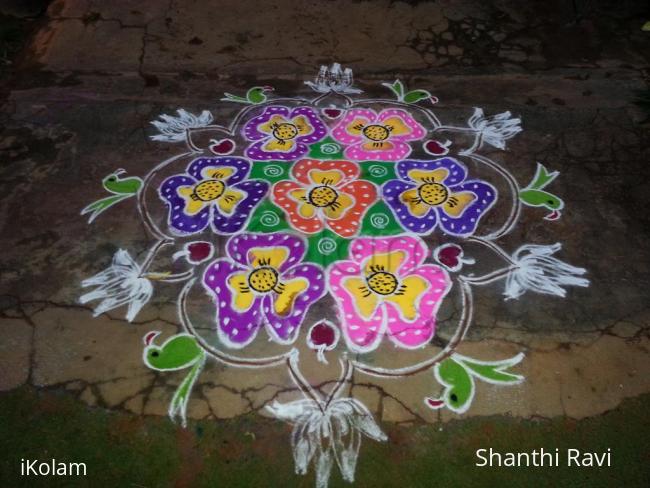 Rangoli: margazhli rangoli