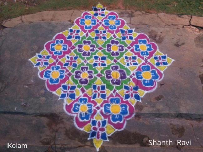 Rangoli: Dotted rangoli