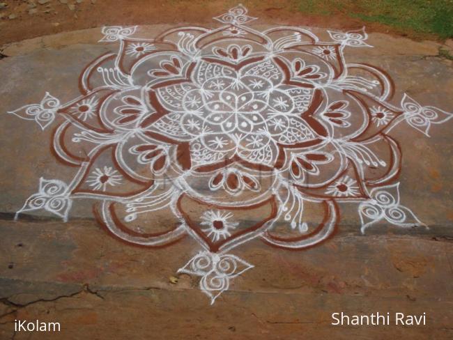 Rangoli: freehand rangoli