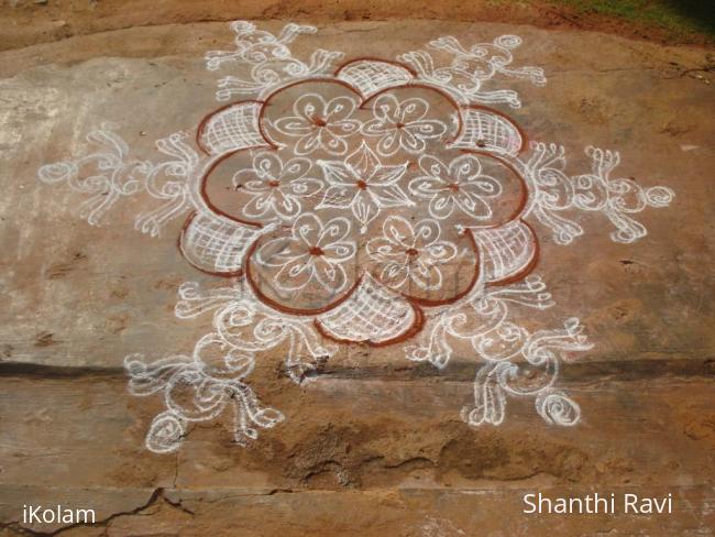 Rangoli: dotted rangoli