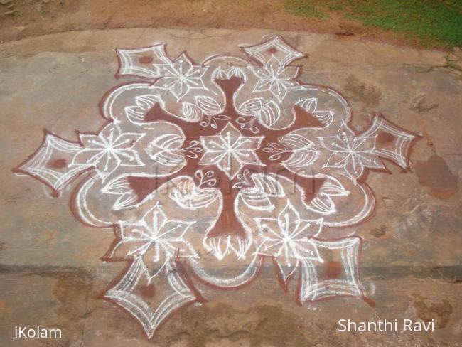 Rangoli: dotted rangoli