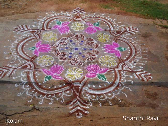 Rangoli: friday rangoli