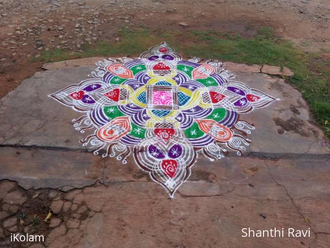 Rangoli: margali rangoli 