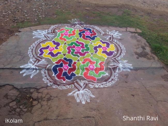 Rangoli: margali rangoli 