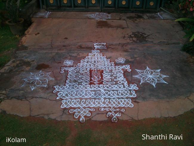 Rangoli: Ratha sapthami rangoli