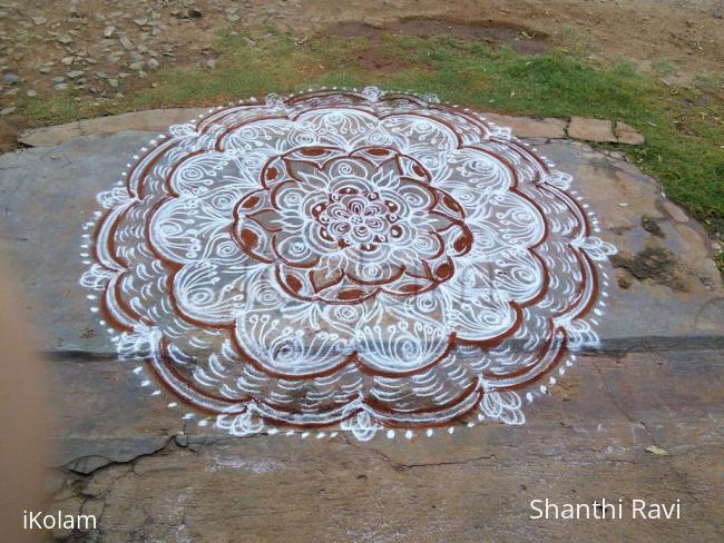 Rangoli: free hand rangoli