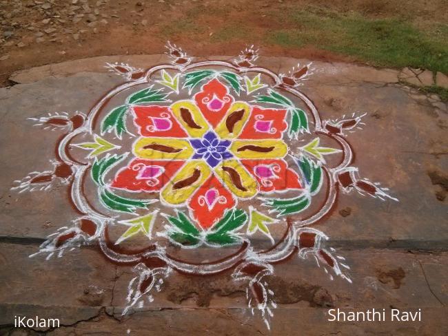 Rangoli: dotted rangoli