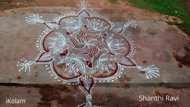 Rangoli: Dotted rangoli