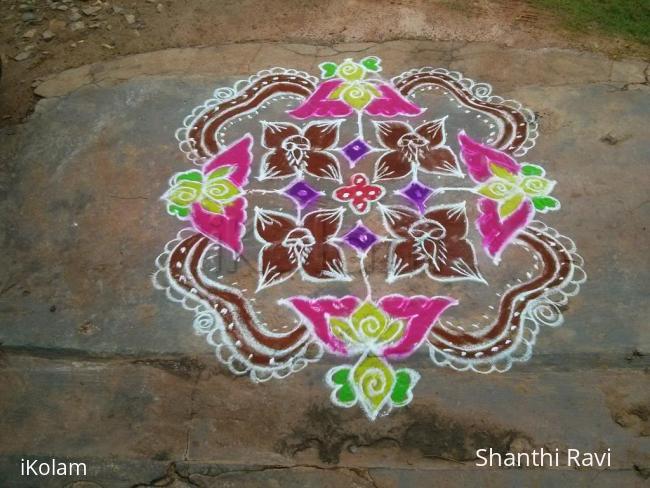 Rangoli: friday rangoli