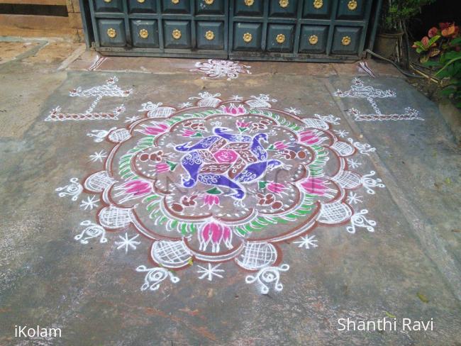 Rangoli: happy diwali