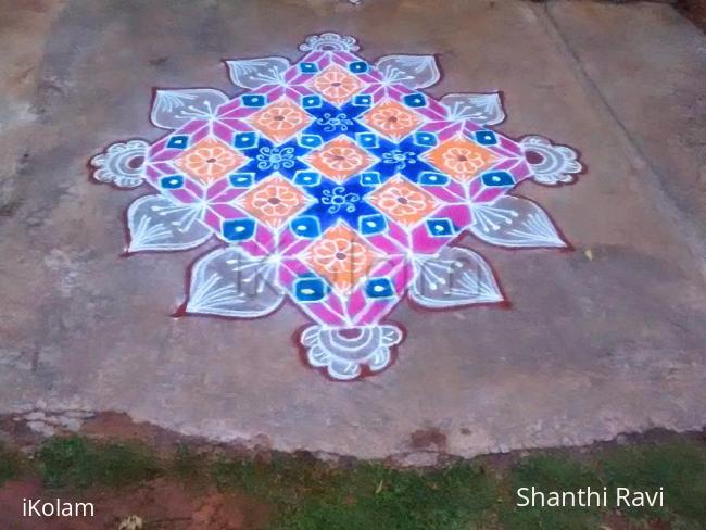 Rangoli: Margazhli kolam Day 2