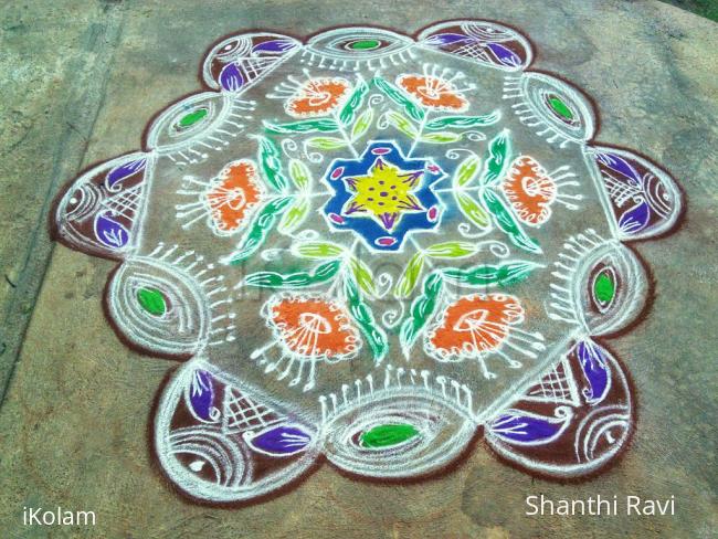 Rangoli: Margazhli kolam Day 3