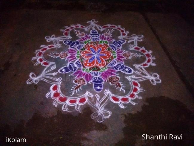 Rangoli: Thiruvadarai kolam