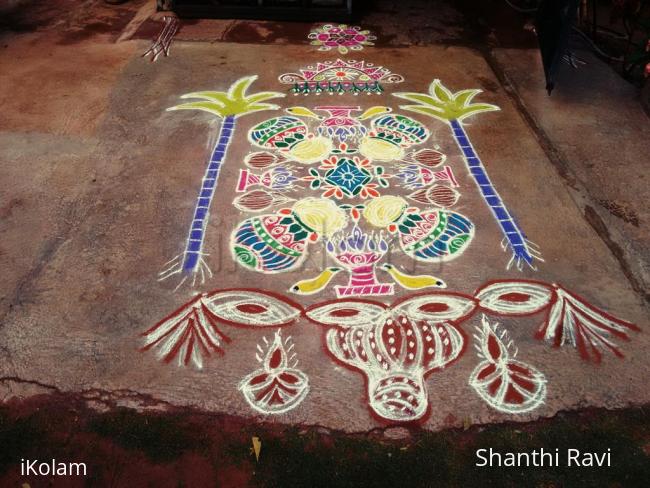 Rangoli: Happy pongal !!