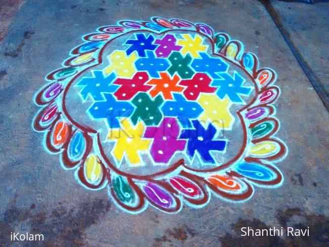 Rangoli: Happy holi to all !!!