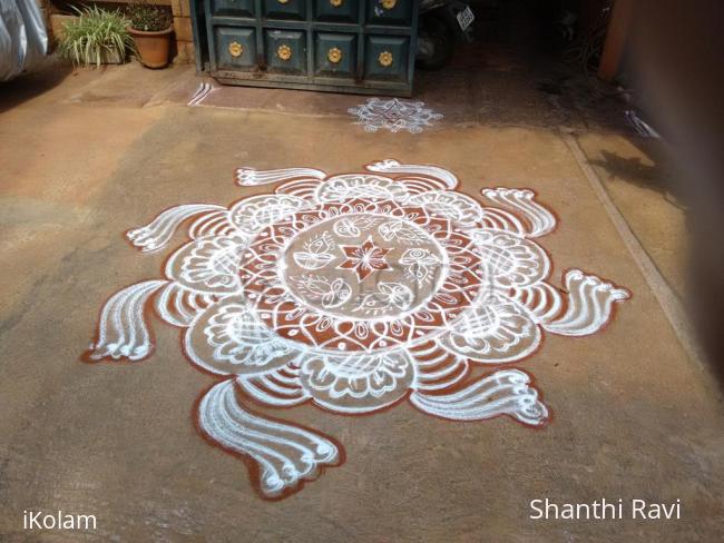 Rangoli: Freehand rangoli