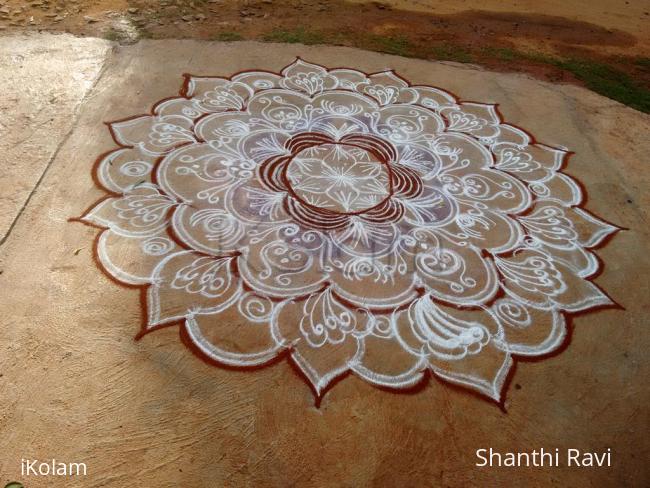 Rangoli: Freehand rangoli