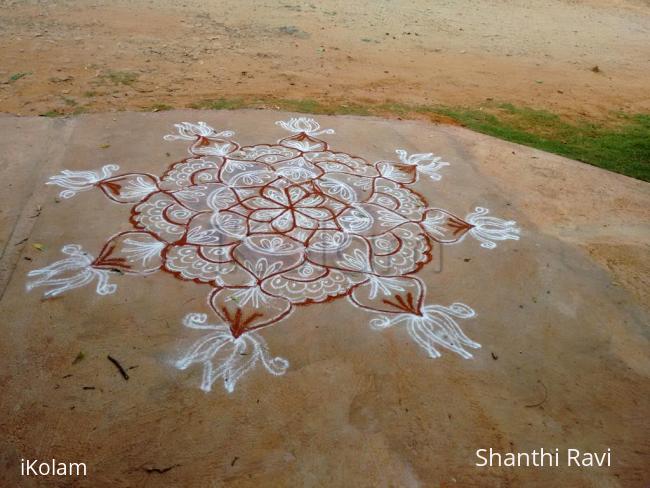 Rangoli: Freehand rangoli