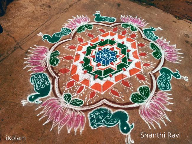 Rangoli: Republic day Rangoli 