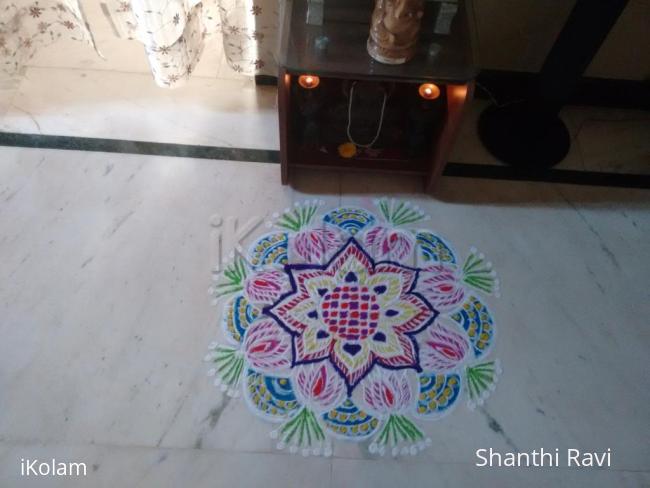 Rangoli:  Navarathri Rangoli