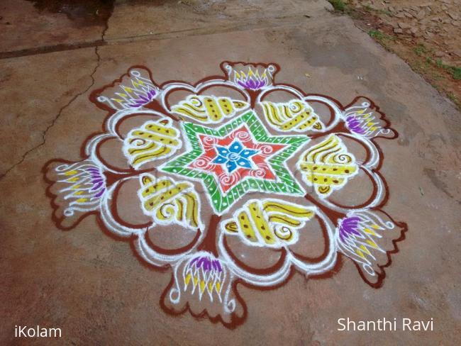 Rangoli:  Navarathri Rangoli