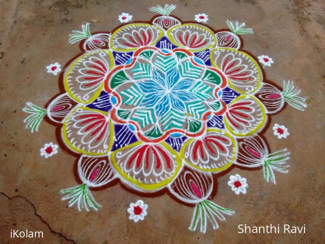 Rangoli: Margazhi kolam